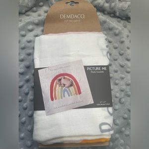 Demaco you are a little miracle swaddle photo blanket.